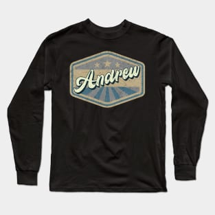 vintage Andrew Long Sleeve T-Shirt